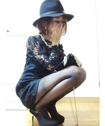 AULA AILA | レースコンビネゾン(つなぎ/オールインワン)