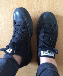 CONVERSE | コンバース、オールブラック(スニーカー)