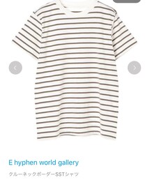 E hyphen world gallery | Tシャツ/カットソー