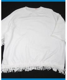YOUNG&OLSEN The DRYGOODS STORE | フリンジ付きスウェットです(^^) ￥24000(スウェット)