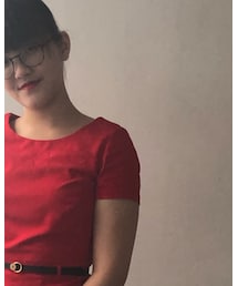TOMMY HILFIGER | two tone dress(ワンピース)