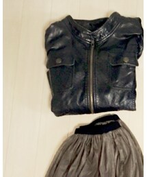 no brand | ライダースジャケット