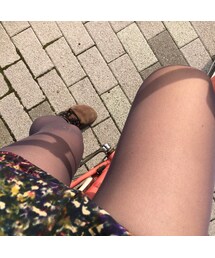 靴下屋 | タイツ*モーヴ 30d(タイツ/ストッキング)