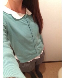 I am I in fact... | 数字カーディガン(カーディガン/ボレロ)