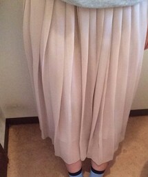 シフォンプリーツスカート(スカート)