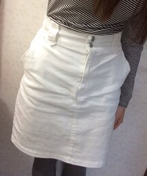 CIAOPANIC | ホワイトデニムスカート(デニムスカート)