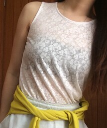 UNIQLO | オパールレースタンクトップ(タンクトップ)