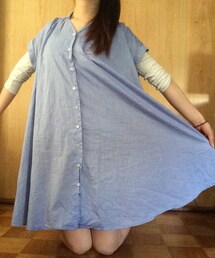 l'atelier du savon | シャツワンピ(シャツ/ブラウス)