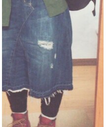 niko and... | デニムスカート