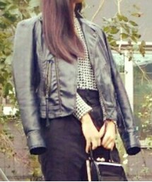 no brand | ライダースジャケット