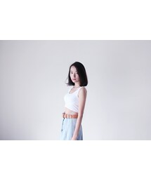 淺藍牛仔短裙(デニムスカート)