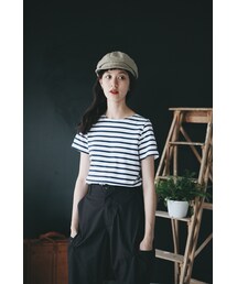 SAINT JAMES | Saint James 條紋短袖Tee(Tシャツ/カットソー)