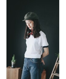 American Apparel | American Apparel - RINGER T 滾邊短Tee(Tシャツ/カットソー)