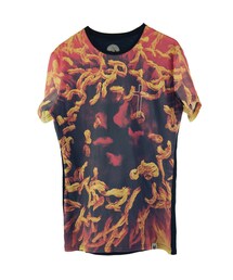 RED PEONY & CROSS(Tシャツ/カットソー)