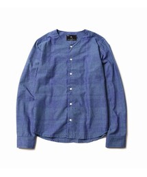 VIRGOwearworks | NON COLLAR CHECK SHIRTS(シャツ/ブラウス)