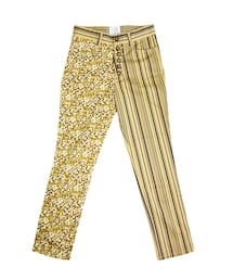 THE LOVE PARADE | ASYMMETRY SKINNY SLIM PANTS(その他パンツ)