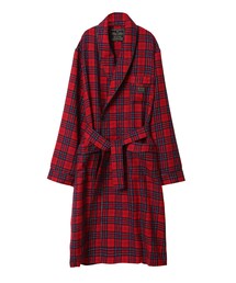 Royal Pussy | TARTAN WOOL PIPING ROBE(その他アウター)