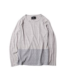 VIRGOwearworks | Gradation cable knit(ニット/セーター)