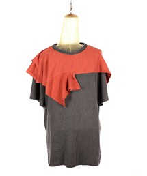 SIVA | WRAPED COLLARS SHORT-SLEEVE TEE(Tシャツ/カットソー)
