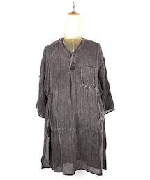 SIVA | MESH PULLOVER MID-SLEEVE LONG SHIRTS(シャツ/ブラウス)