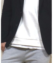 ZARA | コントラスト入りオーバーサイズプルオーバー　Mサイズ(スウェット)