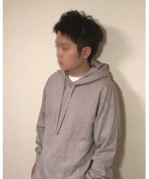 GU | GU  ロングスウェットプルパーカ(長袖)  Mサイズ(パーカー)