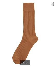 GU | GU - レギュラーソックス（カラーリブ） - 25-27cm(ソックス/靴下)