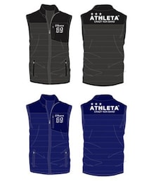 ATHLETA | アスレタ×CKBコラボ中綿ベスト(ダウンベスト)