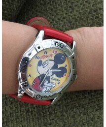 ミッキーさん時間おかしいw | アナログ腕時計