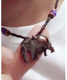 no brand | 可愛い動物系アクセサリーでチャラ男感消臭女子受けUPです😋(ネックレス)