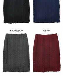 NEO | ケーブル編みニットスカート(スカート)