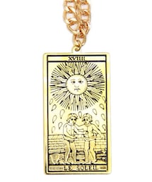 KTZ | TAROT NECKRESS LARGE/GOLD【KTZ WOMEN 2013-14A/W】(ネックレス)