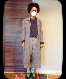 無印良品 | ギンガムチェックワンピ(ワンピース)