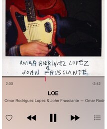 Omar Rodrigues Lopez & John frusciante | その他