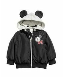 H&M | フード付フライトジャケット(ナイロンジャケット)