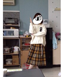 チェックのスカート(スカート)