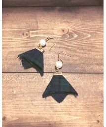 pepeちゃんママメイド | ヘアバンド、ヘアゴムとおそろい♡(ピアス（両耳用）)