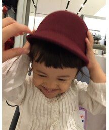 ねこちゃん耳つき帽バージョン | ハット