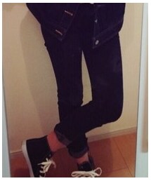 ZARA | ブラックデニム(デニムパンツ)