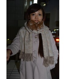 franche lipee | 首にかけてみましょうという提案でこのように(イヤーマフ)