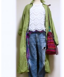 LILASIC | シャツワンピース