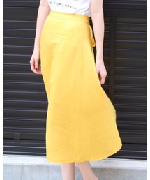 floverse | バックリボンリネンスカート(スカート)