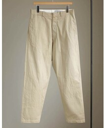 YAECA | チノワイドテーパードパンツ(チノパンツ)