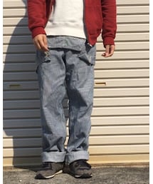 OSHKOSH | ヒッコリーストライプなんだけど見えてる？(サロペット/オーバーオール)