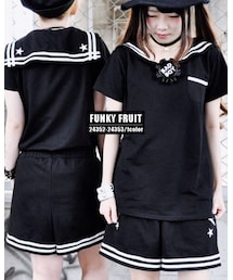 FUNKY FRUIT | セーラーセットアップ(Tシャツ/カットソー)