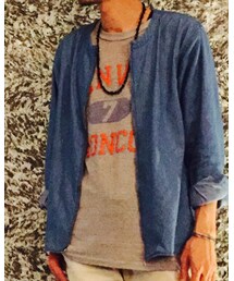 And A | ノーカラージャケット