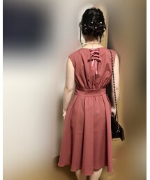 後ろ姿 | ドレス