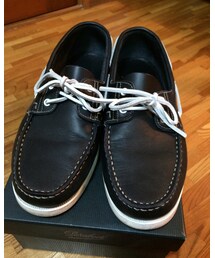 Paraboot | BARTH／ネイビー(モカシン/デッキシューズ)