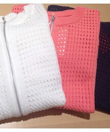 BABYLONE | 前後2way メッシュニット(ニット/セーター)