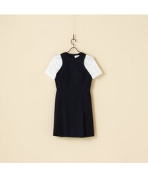 FACTORIAL LABEL – Layered Mini Dress Nv(ワンピース)